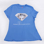Diamonds Are a Girl's Best Friend T-shirt Product Image