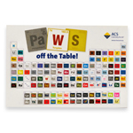 Periodic Table Pet Placemat Product Image