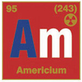 ACS Element Pin - Americium  Product Image