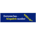Everyone Has Avogrados Number Bumper Sticker Product Image
